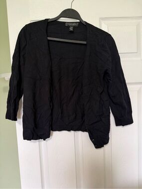SALE 🛍️ Black Open Front Cardigan